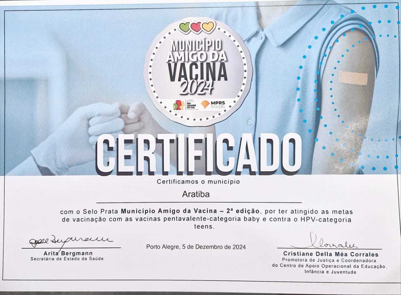 Vacina certificado